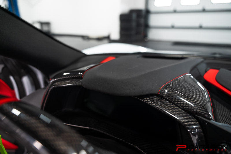 CCS Carbon Fiber Dashboard Instrument HUD Covers - Sides