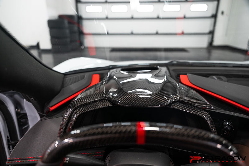 CCS Carbon Fiber Dashboard Instrument HUD Covers - Sides