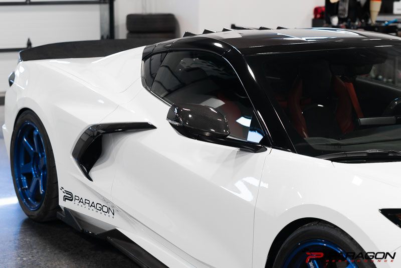 CCS C8 Corvette Carbon Fiber Mirror Cap Replacement