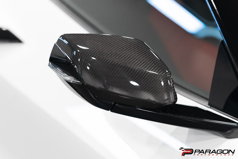 CCS C8 Corvette Carbon Fiber Mirror Cap Replacement