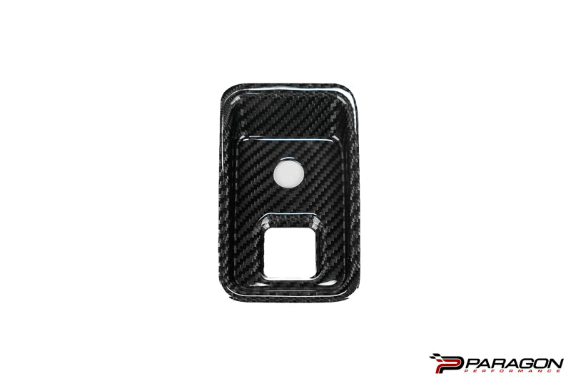 CCS C8 Corvette Carbon Fiber Parking Brake Cover