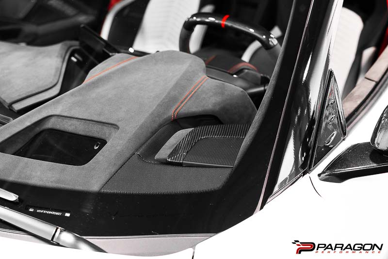 CCS C8 Corvette Carbon Fiber Dashboard Speaker Trim - Right and Left