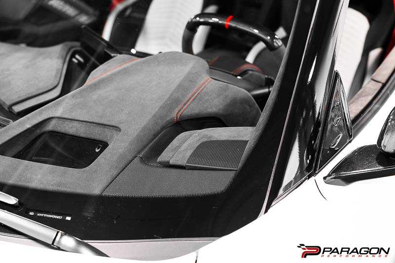 CCS C8 Corvette Carbon Fiber Dashboard Speaker Trim - Right and Left