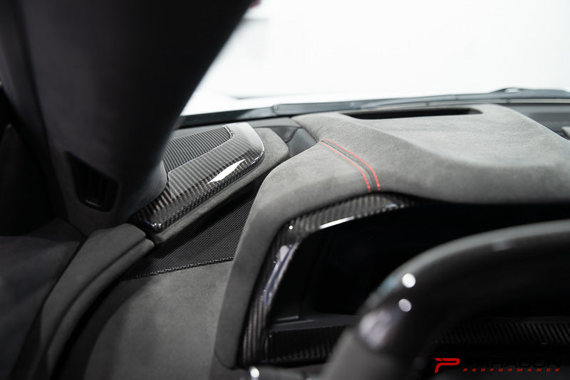 CCS C8 Corvette Carbon Fiber Dashboard Speaker Trim - Right and Left