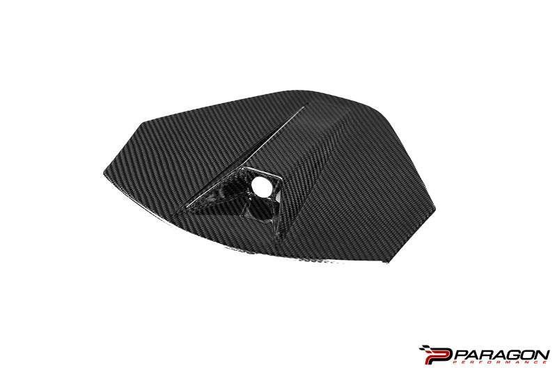 CCS C8 Corvette Carbon Fiber Rear Camera Overlay - Coupe Only