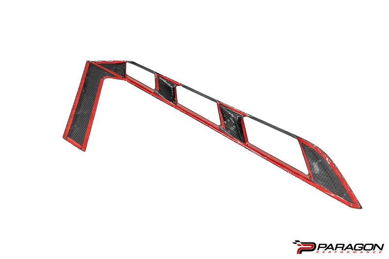 CCS C8 Corvette Carbon Fiber Rear Hatch Vent Overlays
