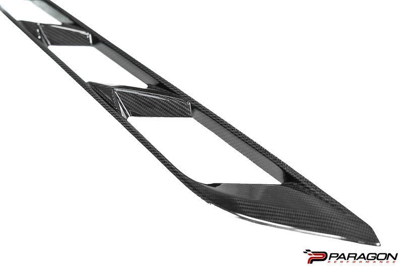 CCS C8 Corvette Carbon Fiber Rear Hatch Vent Overlays