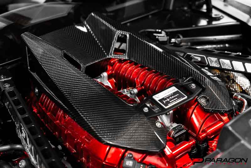 CCS C8 Corvette Z06 LT6 Carbon Fiber Engine Cover