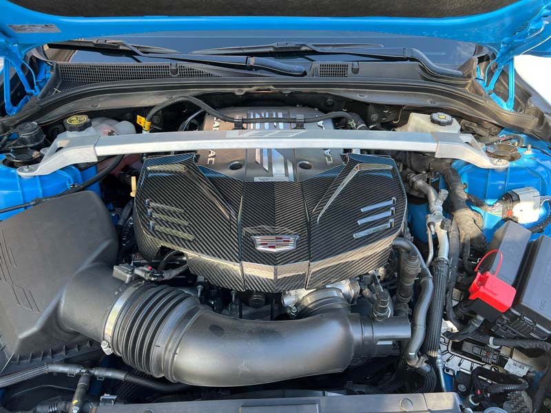 LightWurkz Cadillac CT5-V Blackwing Carbon Fiber Engine Cover