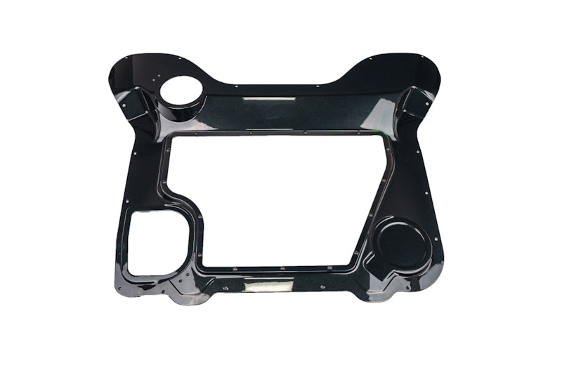 Paragon C8 Corvette Red Carbon Fiber Clear Engine Cover - Convertible