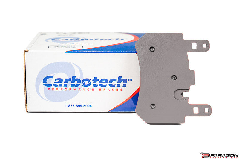 Carbotech XP10 C8 Z06 Corvette Rear Brake Pads - Iron Rotors
