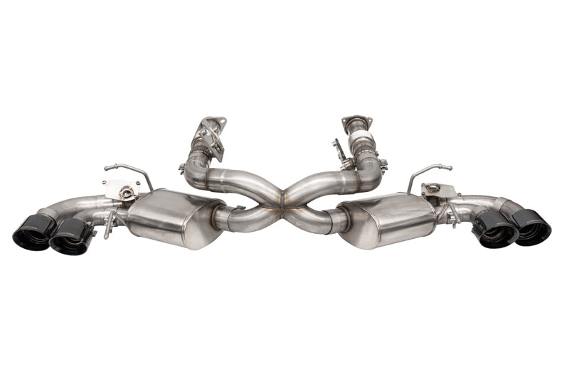 Corsa C8 Corvette Variable Sound 3.0" AFM Cat Back Quad 4.5" Tips w/ NPP 