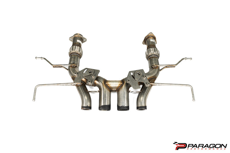 Corsa C8 Corvette Z06 Track Exhaust System - No Mufflers