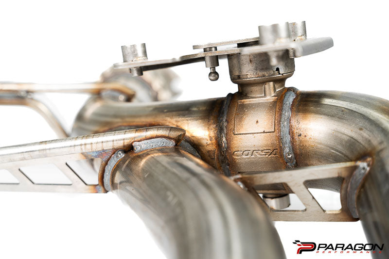 Corsa C8 Corvette Z06 Track Exhaust System - No Mufflers