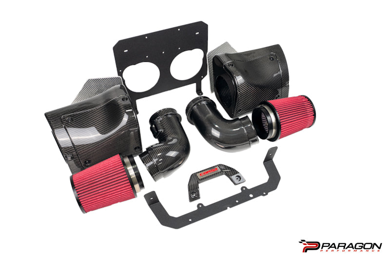 Corsa 23+ Chevy C8 Z06 Carbon Fiber Air Intake w/ DryTech Filter
