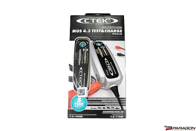 CTEK MUS 4.3 Smart Battery Charger / Tender