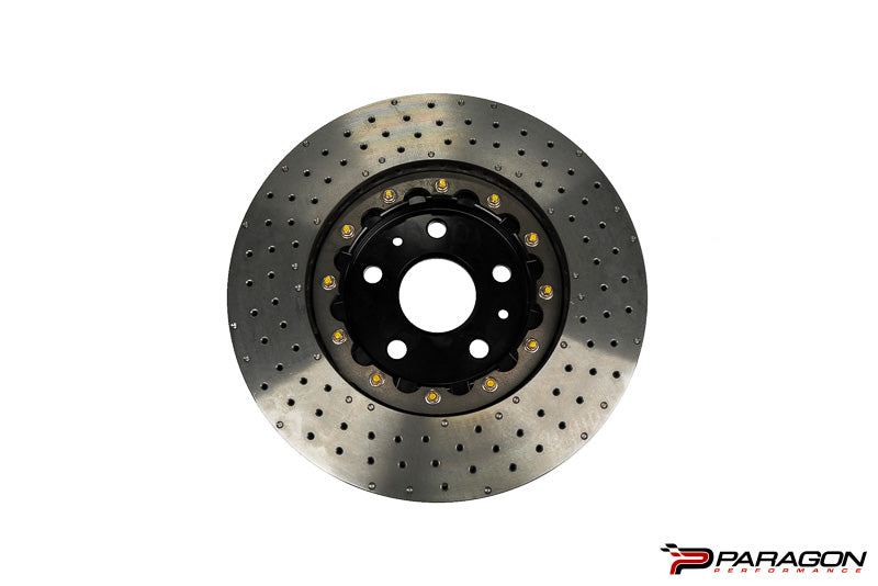 DBA 5000 Series C8 Corvette Z51 Front Cross Drilled Rotor 