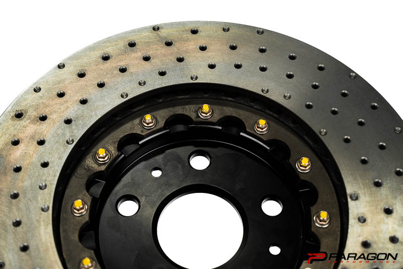 DBA 5000 Series C8 Corvette Z51 Front Cross Drilled Rotor 