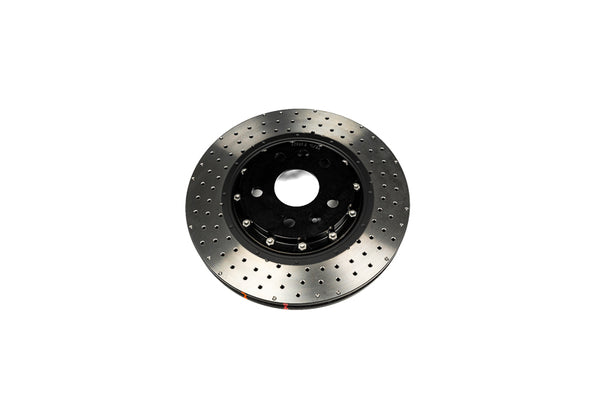 DBA 5000 Series C8 Corvette Z51 Rear Cross Drilled Rotors