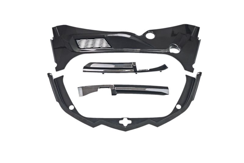 CCS C8 Carbon Fiber Frunk Surround - 4pc kit