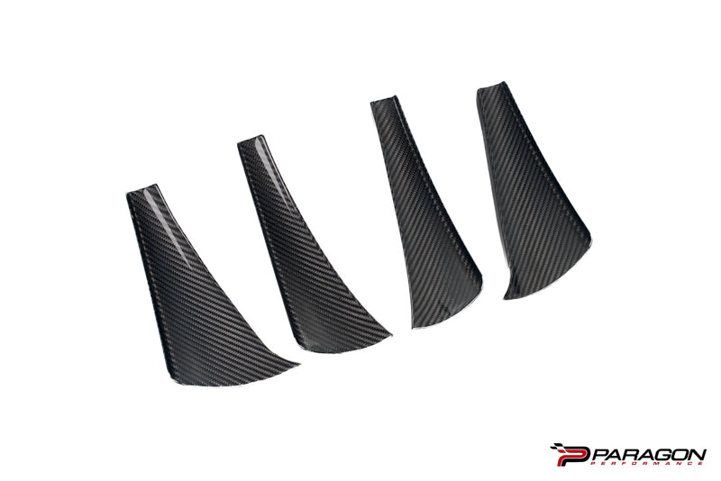 Verus Engineering Dive Plane / Canard Kit, Dual Elements - C8 Eray, Z06 & ZR1