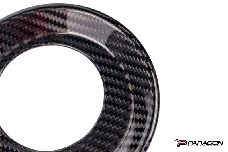 C8 Corvette Carbon Fiber Coolant Trim Ring