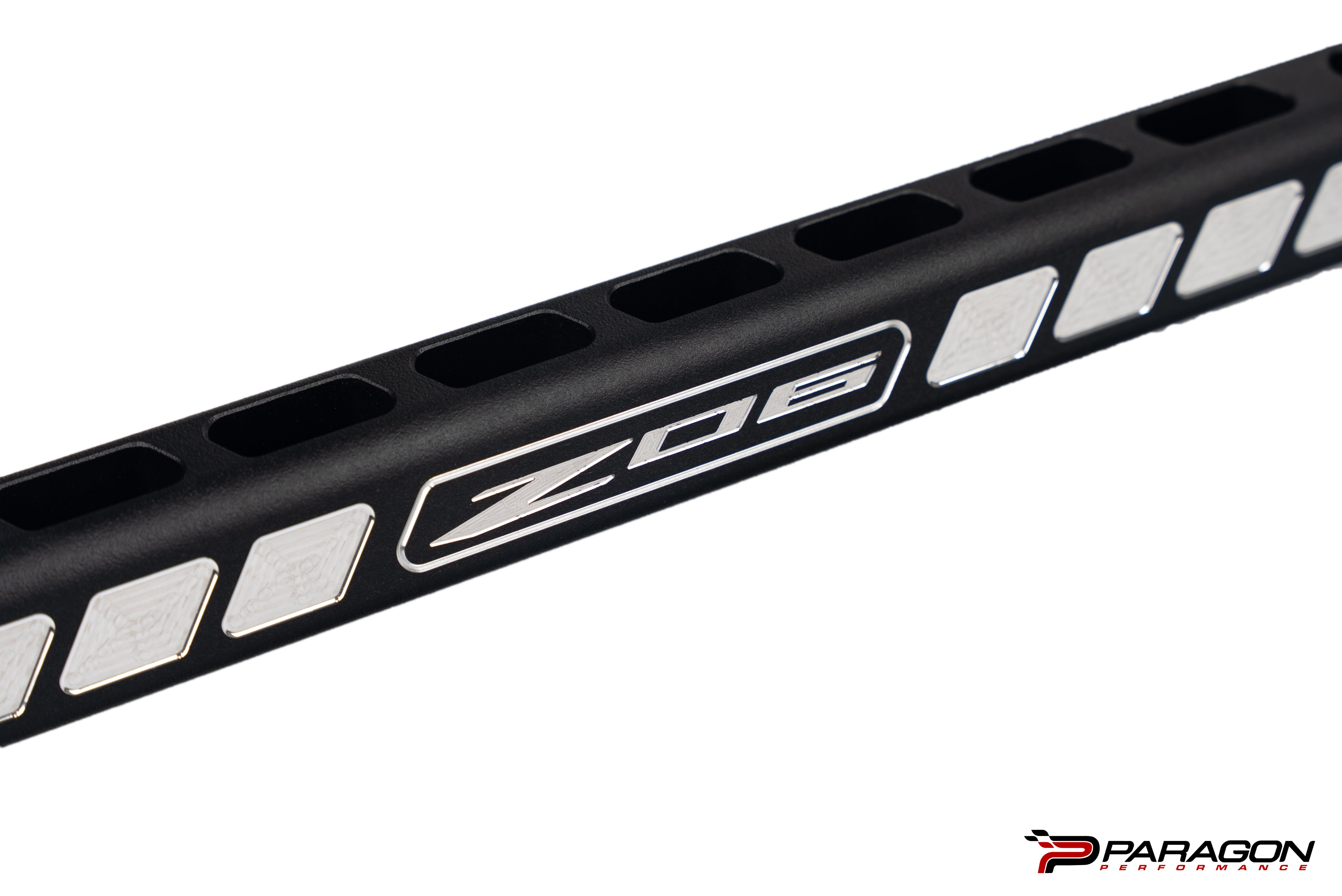 C8 Corvette Billet Strut Tower Support Bars - Black | Paragon