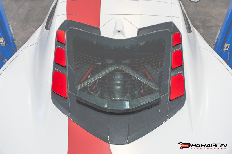 C8 Corvette Coupe Dry Vent Blocks - 7pc Kit