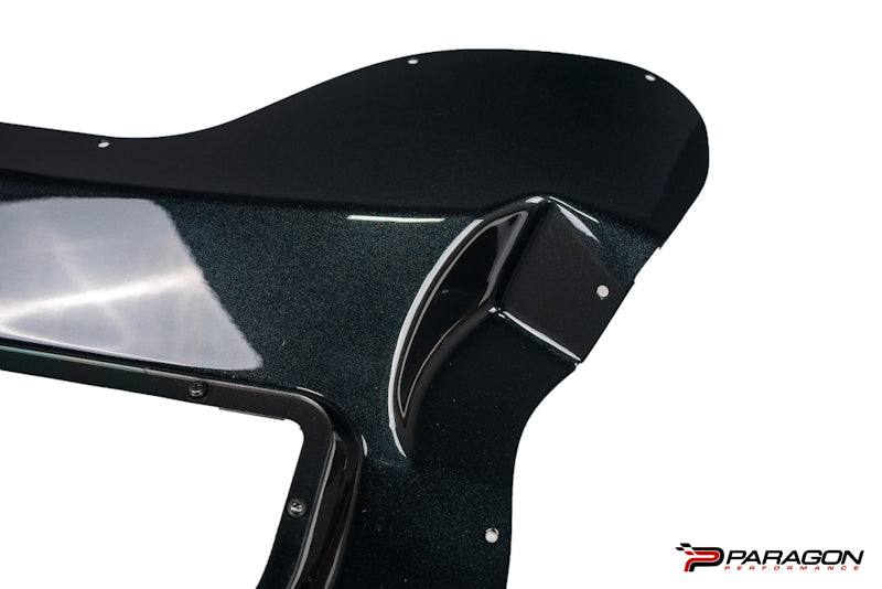 Paragon C8 Corvette Carbon Flash Clear Engine Cover - Convertible 
