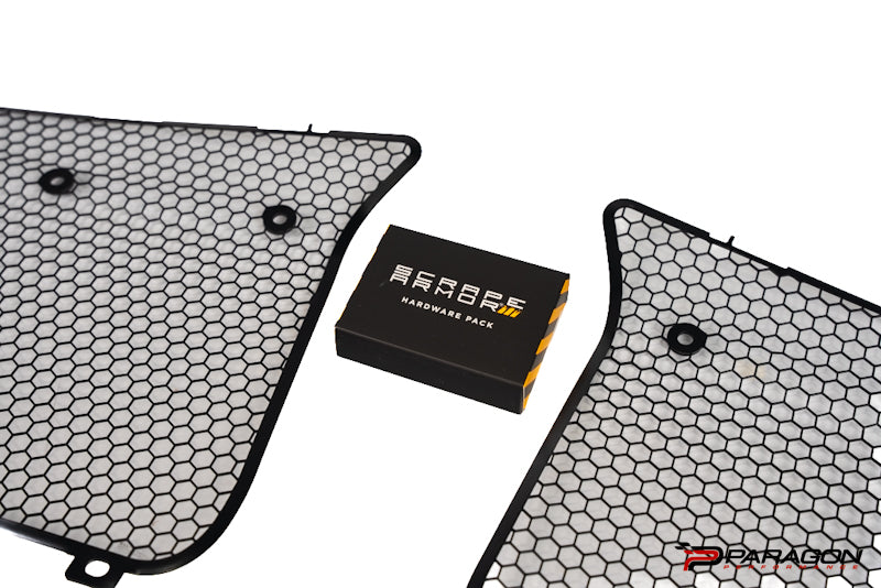 Scrape Armor Radiator Guards - Corvette C8 Z06 / E-ray 