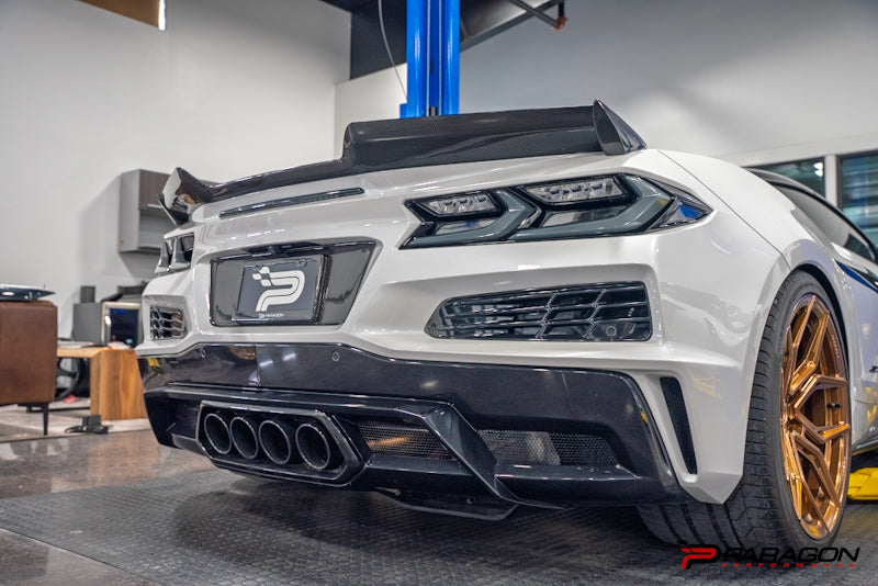 Paragon Performance C8 Eray/Z06 Ducktail Spoiler - Carbon Fiber  