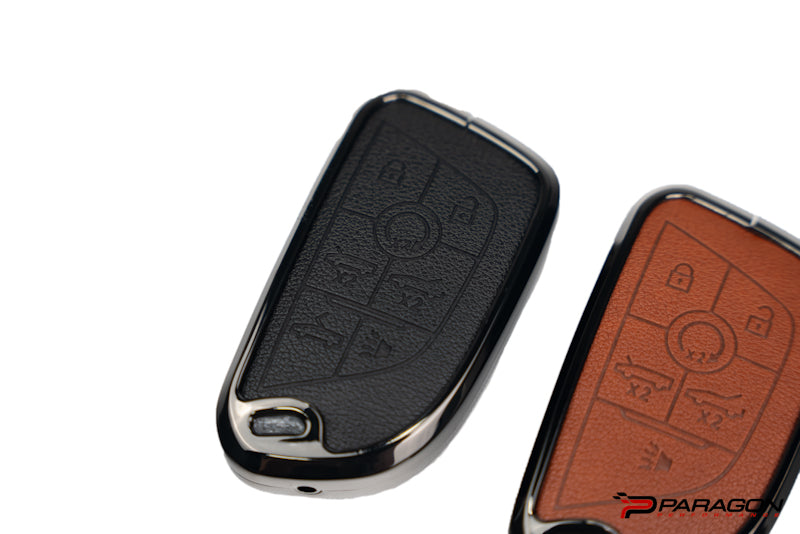 C8 Corvette Carbon Leather Key Cover