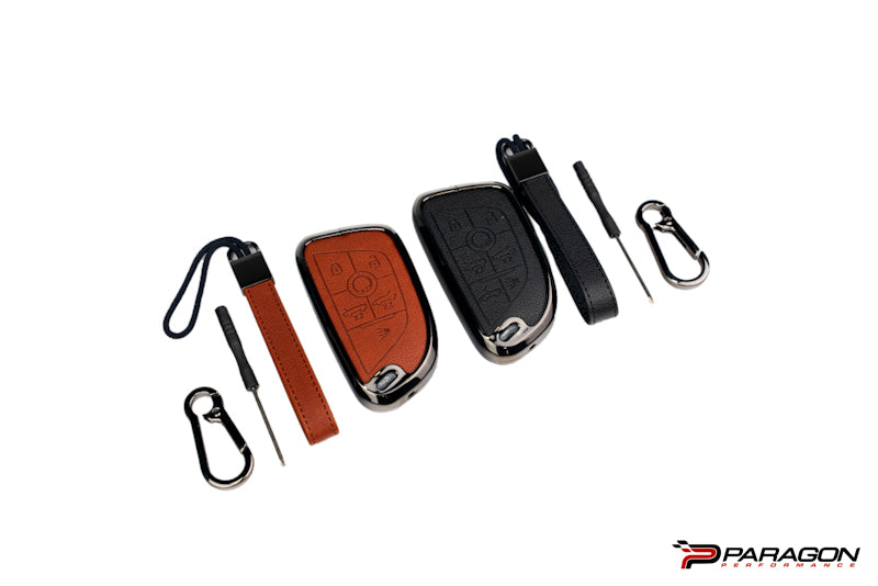 C8 Corvette Carbon Leather Key Cover