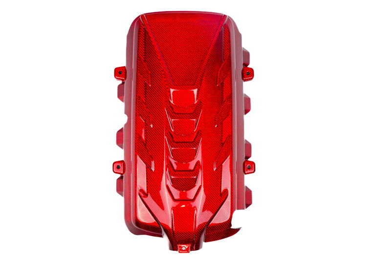 Paragon C8 Corvette Red Carbon Fiber Engine Cover