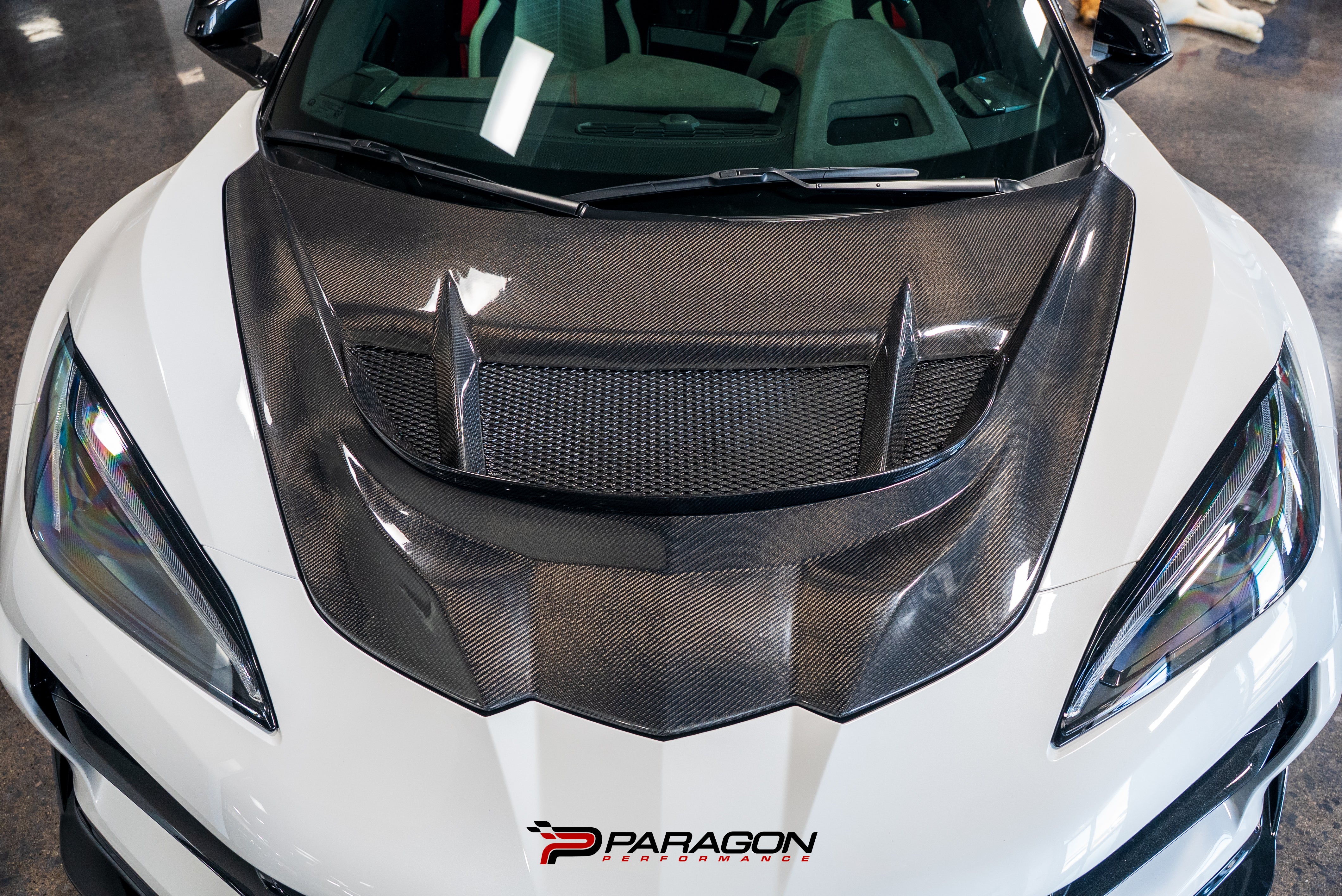 C8 Corvette ZR1 Double Sided Carbon Fiber Hood