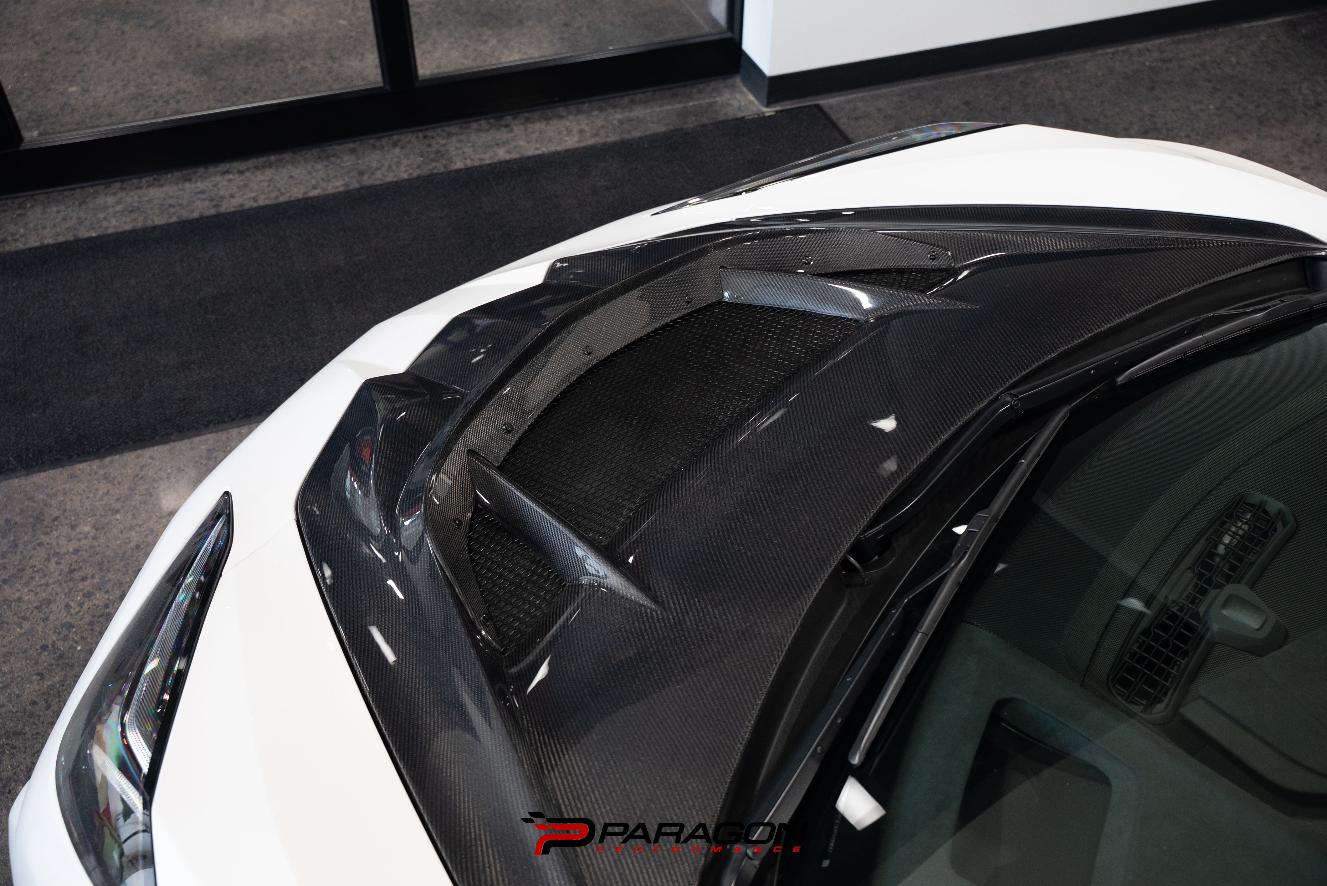 C8 Corvette ZR1 Double Sided Carbon Fiber Hood