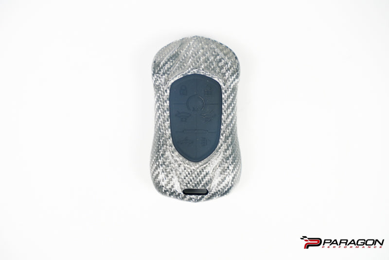 C8 Corvette Carbon Fiber Key Cover Car Shape
