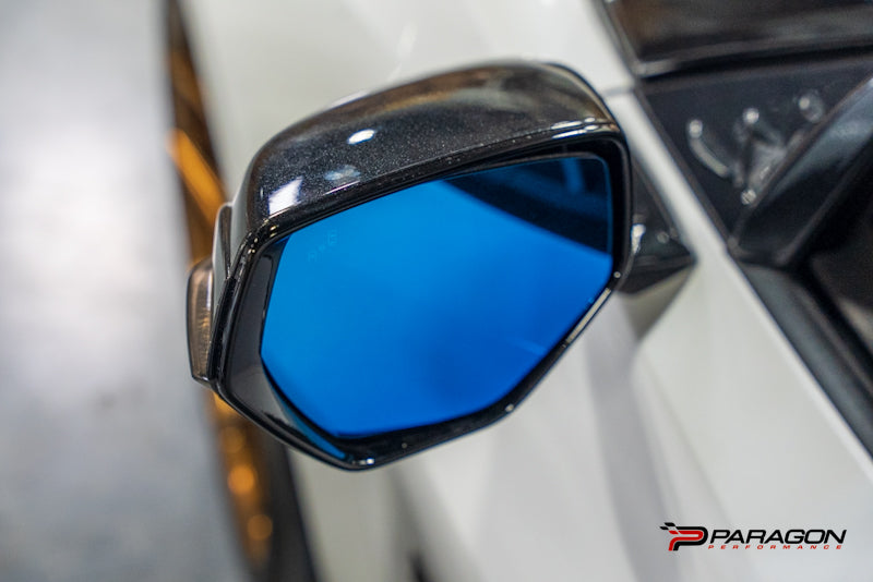 CCS C8 Corvette Carbon Fiber Mirror Inlays - Left & Right