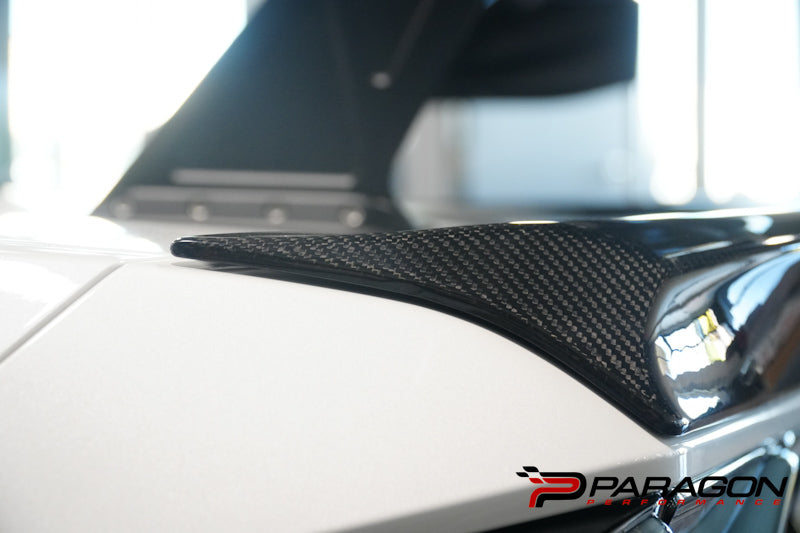 Verus Engineering C8 Widebody Carbon Fiber Ducktail Rear Spoiler