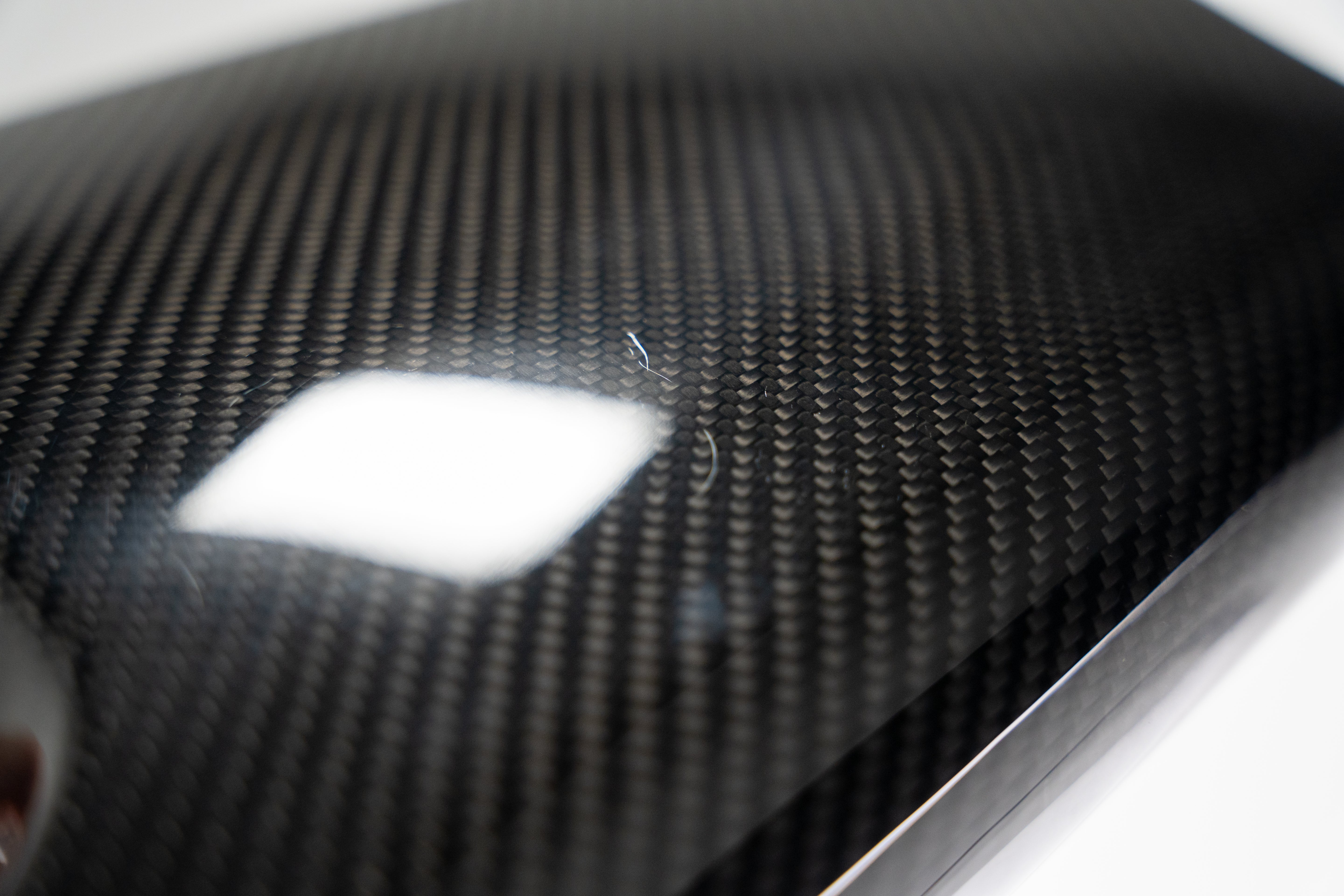CCS C8 Corvette Carbon Fiber Center Console Lid Overlay SCRATCH & DENT
