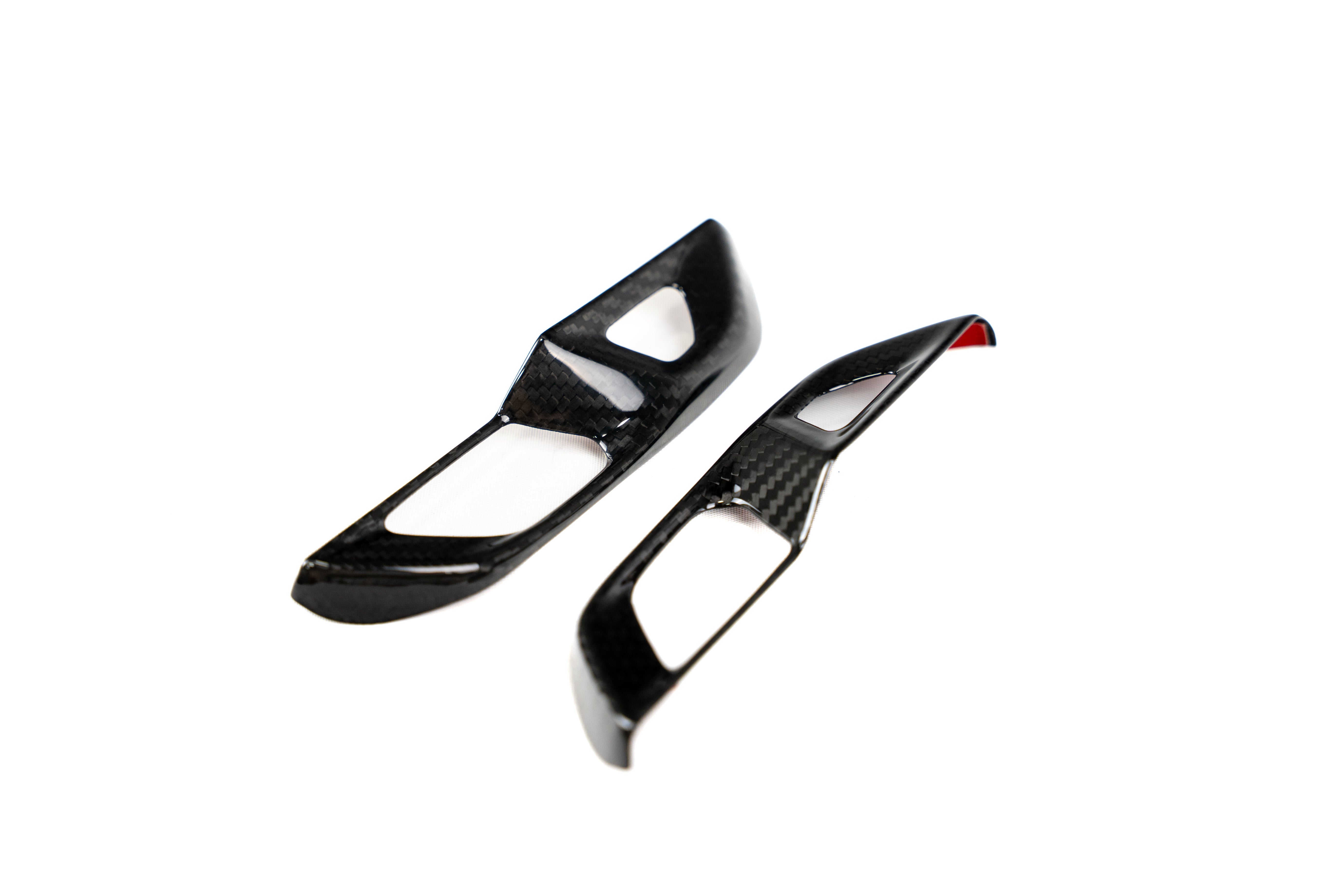 CCS C8 Corvette Carbon Fiber Lock Trim Overlay SCRATCH & DENT