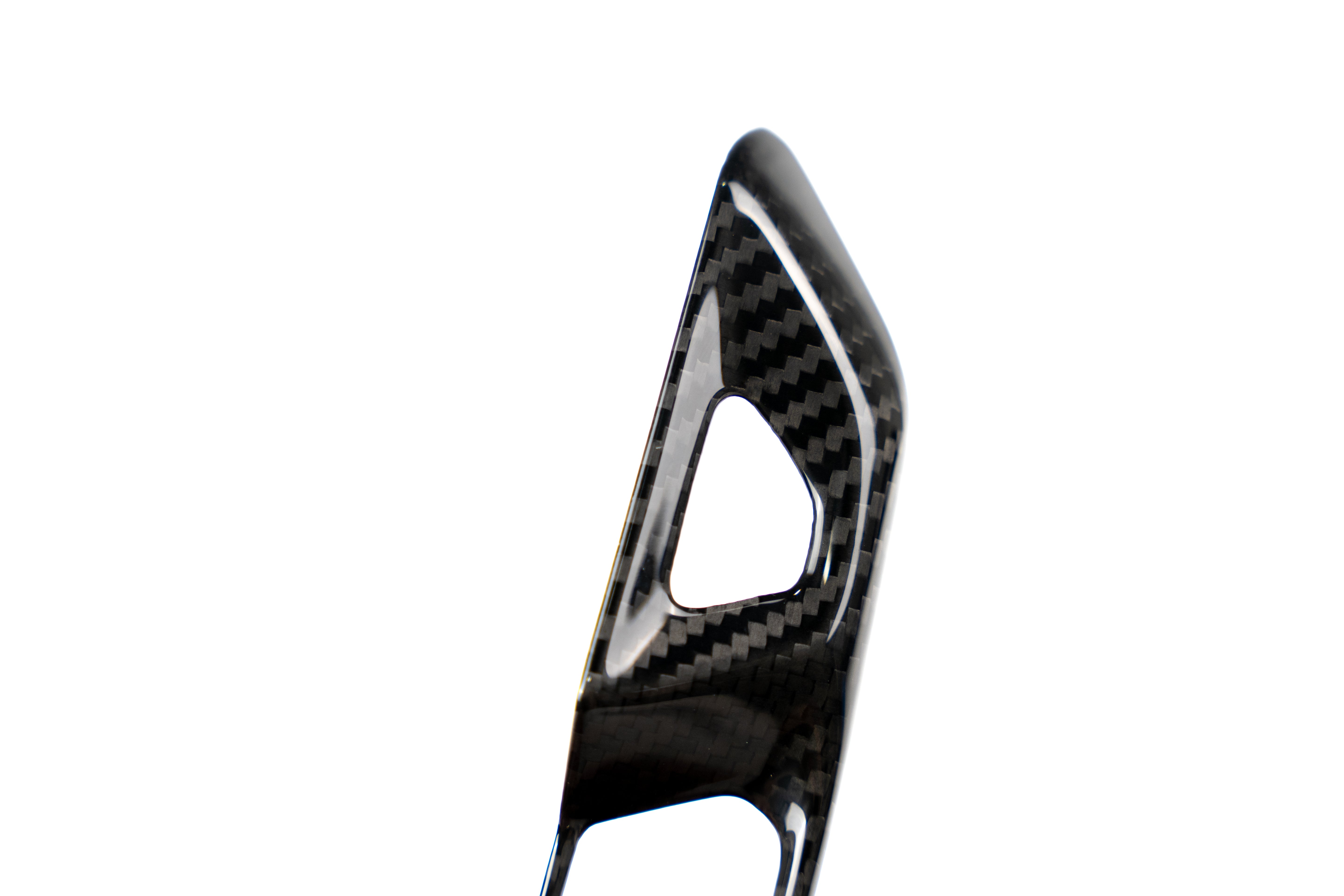 CCS C8 Corvette Carbon Fiber Lock Trim Overlay SCRATCH & DENT