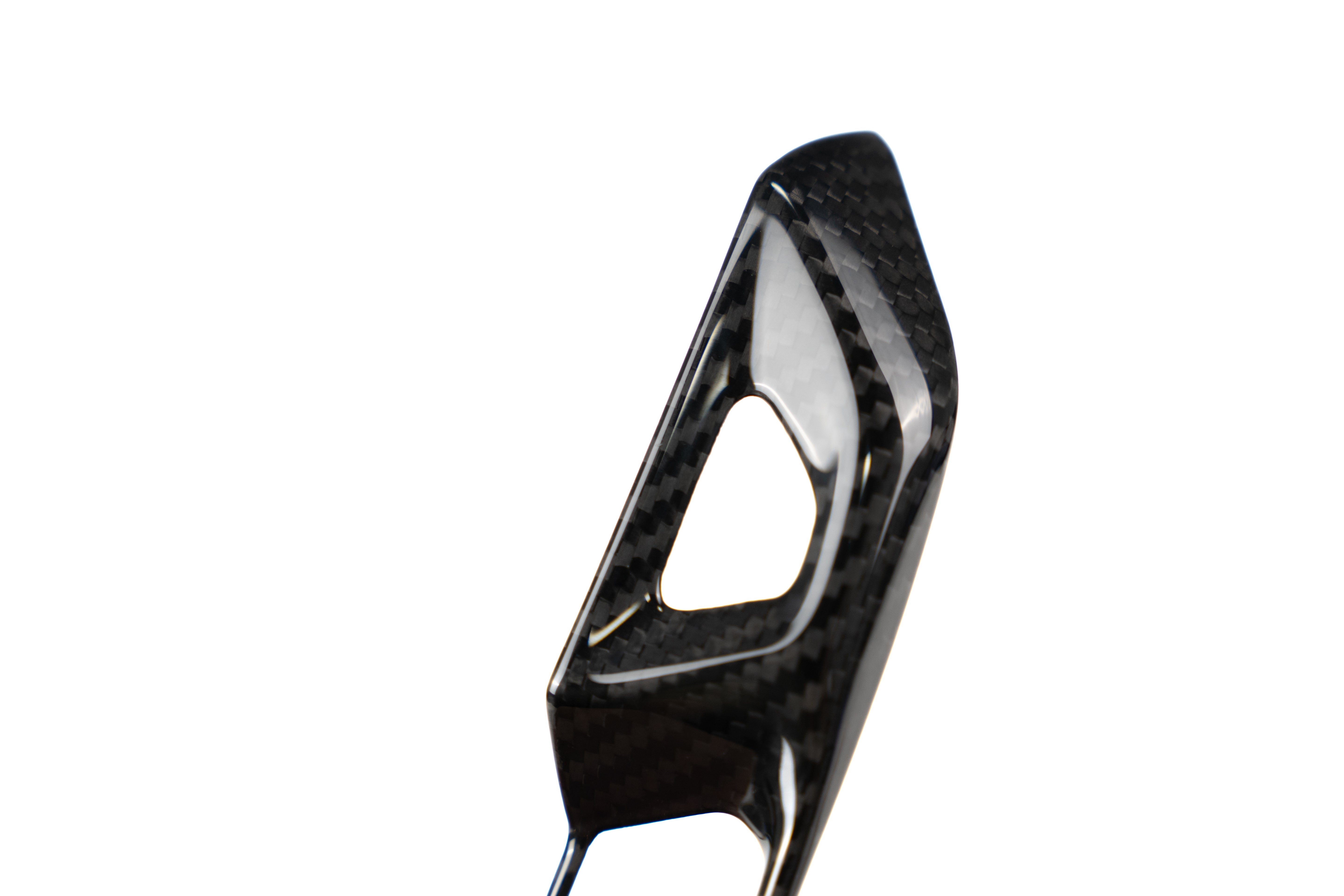 CCS C8 Corvette Carbon Fiber Lock Trim Overlay SCRATCH & DENT