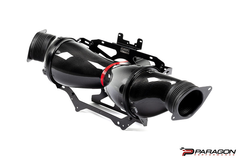 Eventuri C8 HTC Corvette Carbon Fiber Intake System with Clear Lid - Convertible