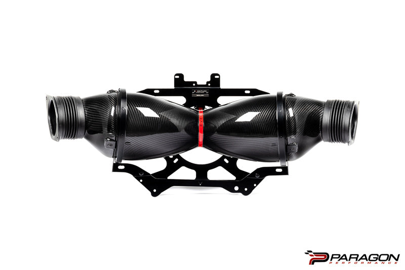 Eventuri C8 Corvette Carbon Fiber Intake System with Clear Lid - Coupe Only