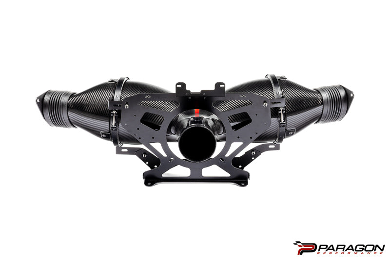 Eventuri C8 HTC Corvette Carbon Fiber Intake System with Clear Lid - Convertible