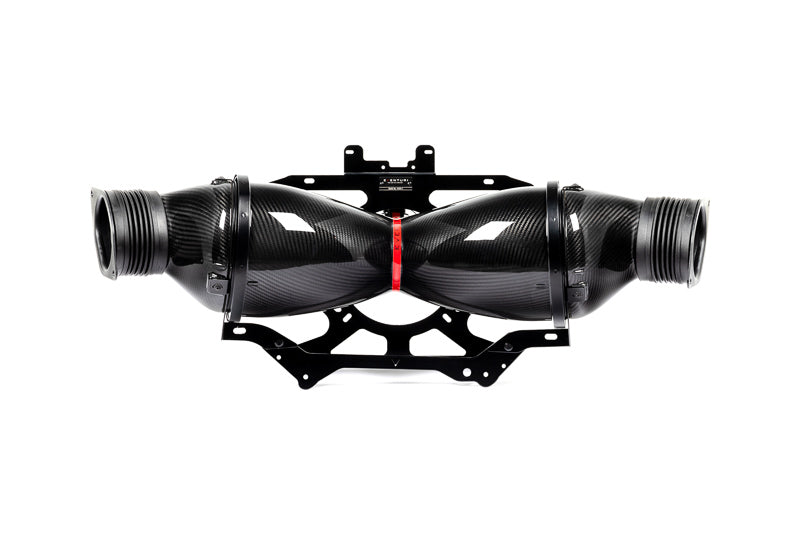 Eventuri C8 HTC Corvette Carbon Fiber Intake System with Clear Lid - Convertible