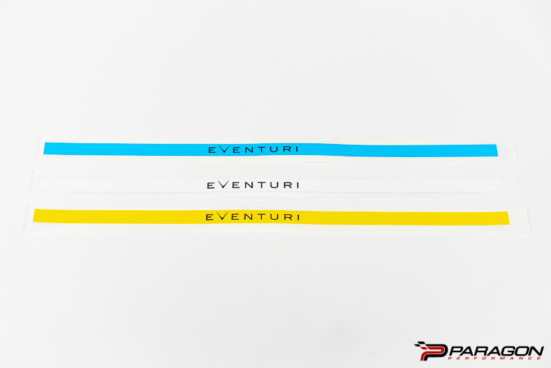 Eventuri C8 Corvette Intake Vinyl Stripe - Blue, White or Yellow