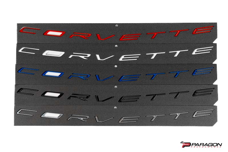 C8 Corvette Stingray Script Emblem Nameplate - STINGRAY