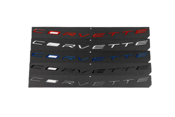 C8 Stingray Corvette Script Emblem - Rear Bumper - GM OEM